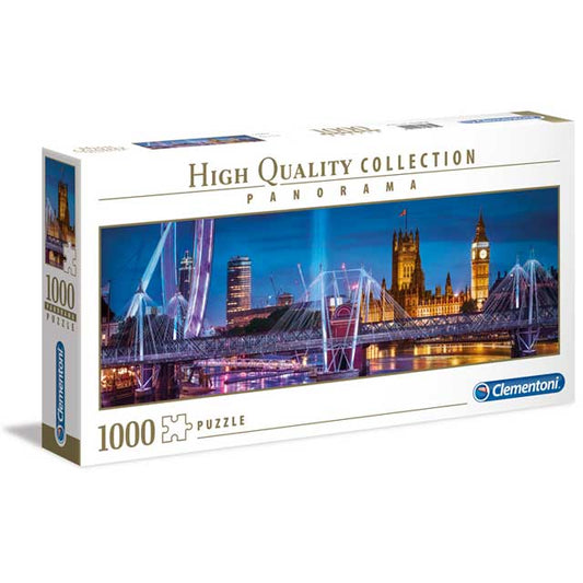 London 1000 Piece Panoramic Jigsaw Puzzle Clementoni