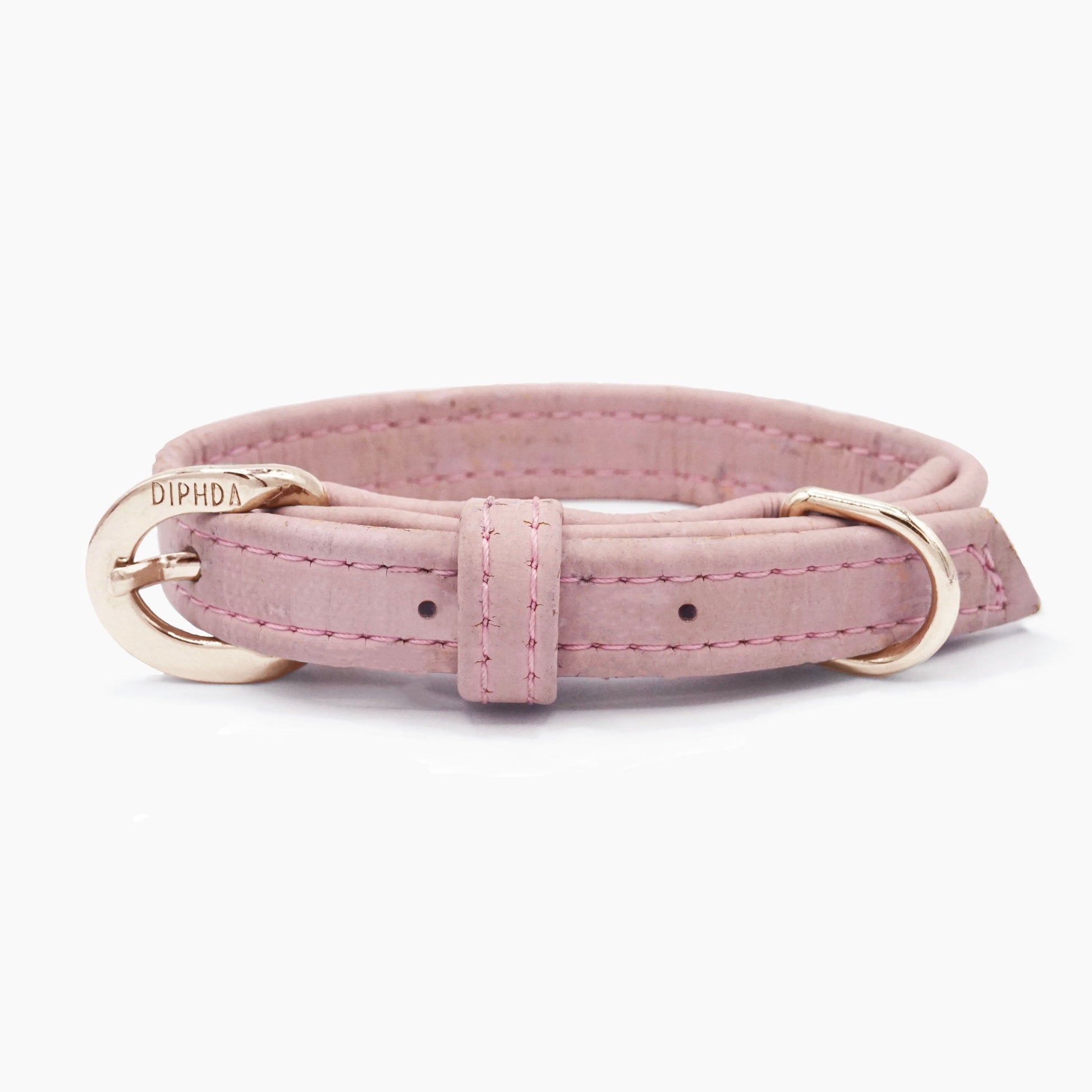 Love Pink Cork Leather Collar - Purrfect Pet Kingdom