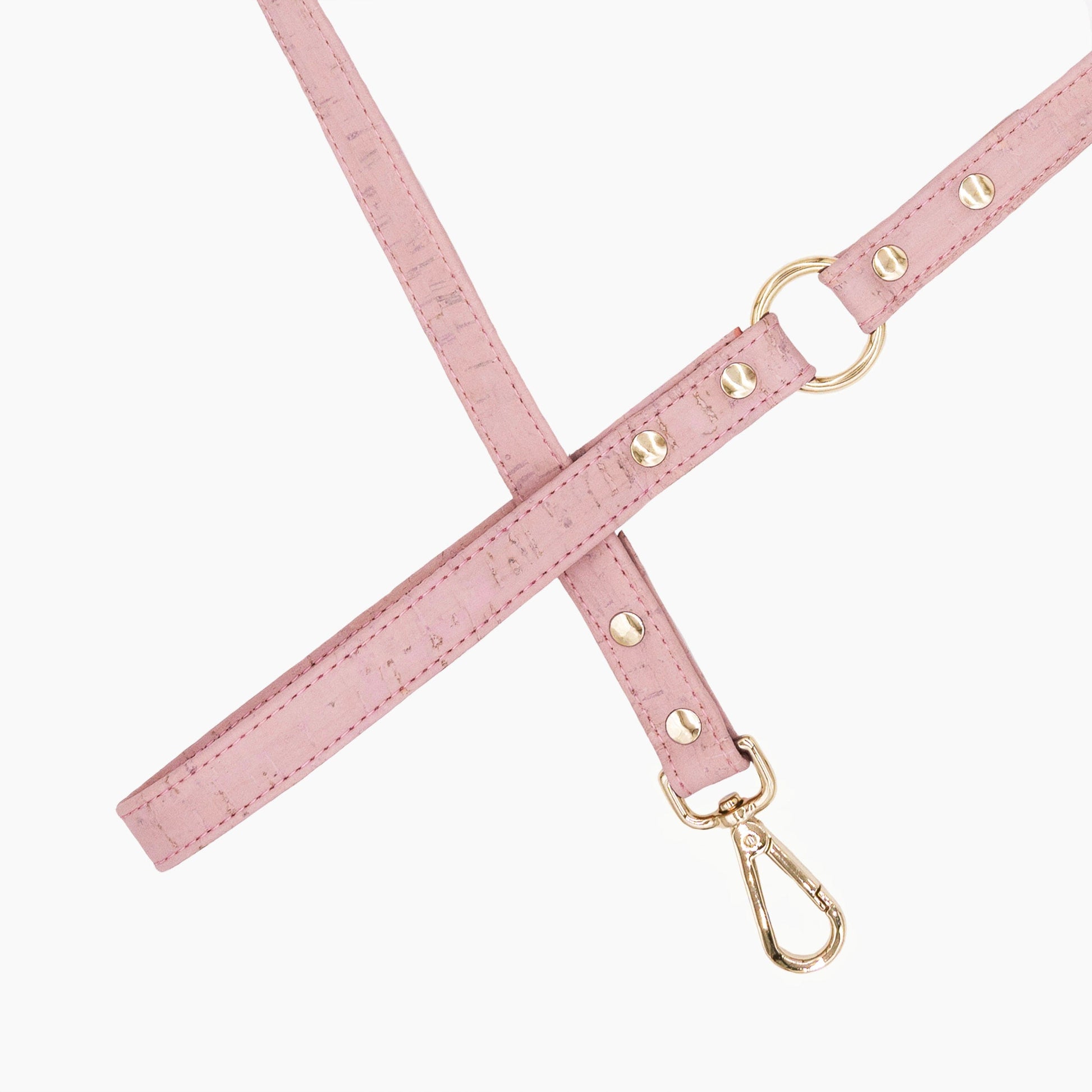 Love Pink Cork Leather Leash - Purrfect Pet Kingdom