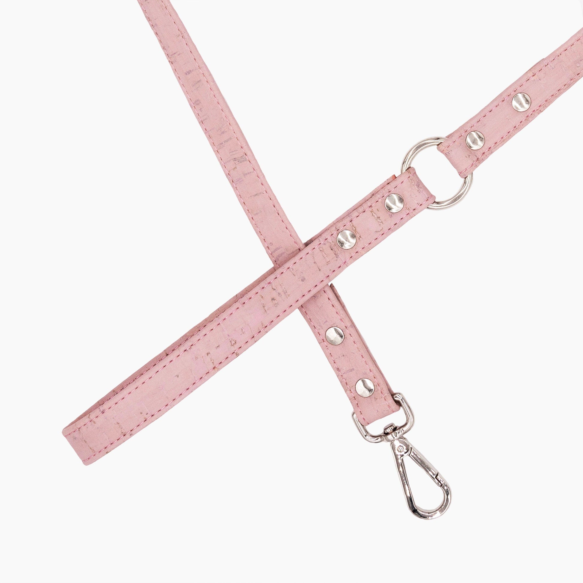 Love Pink Cork Leather Leash - Purrfect Pet Kingdom