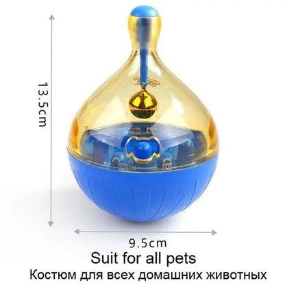Purrfect Pet Kingdom Interactive Cat Toy IQ Treat Ball Smarter (J, On the photo) - Premium Cat Toys