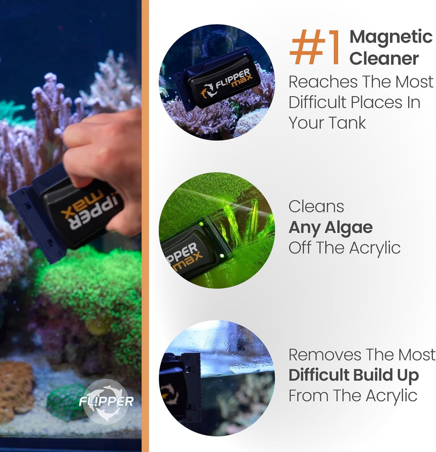 Scraper Blades – Flipper Max ABS 3-Pack Acrylic Safe Refill