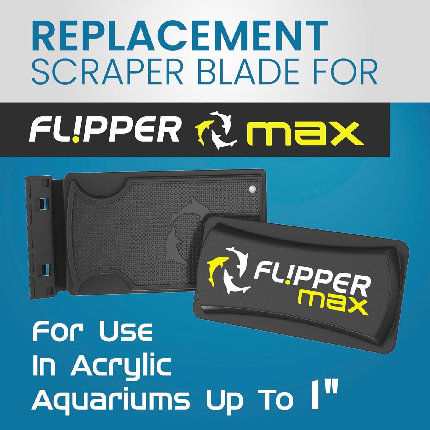 Scraper Blades – Flipper Max ABS 5-Pack Acrylic Safe Refill