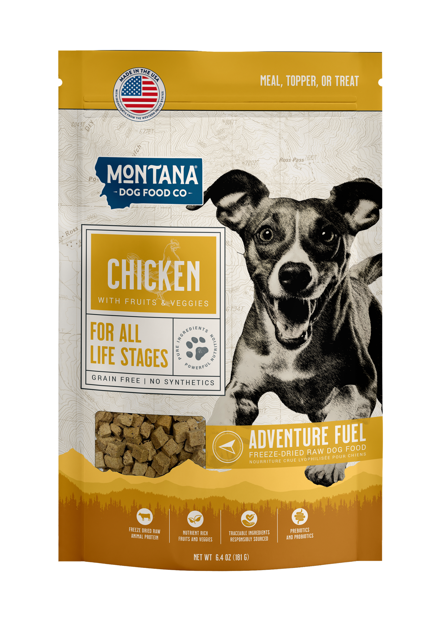 Grain-Free Chicken Freeze-dried Raw Adventure Fuel (Dog Food)