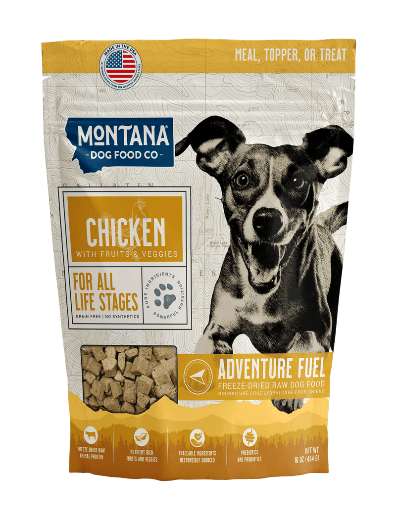 Grain-free Chicken Freeze-dried Raw Adventure Fuel Dog Food - Purrfect Pet Kingdom