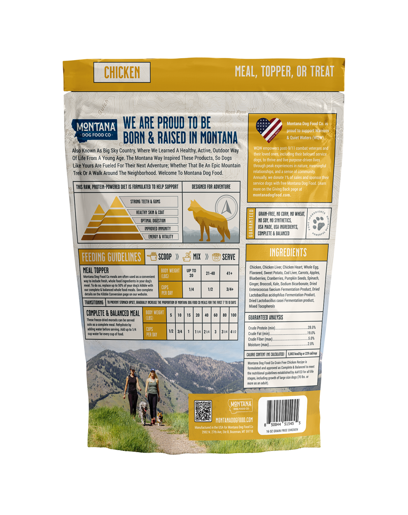 Adventure Fuel Freeze-dried Raw Grain-free Dog Food: 3 Pack