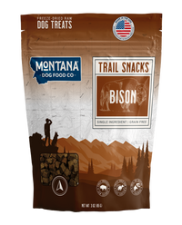 Bison Liver Freeze-Dried Raw Trail Snacks (Treats) for Dogs