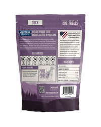Duck Freeze-dried Raw Trail Snacks (Treats) for Dogs 3oz