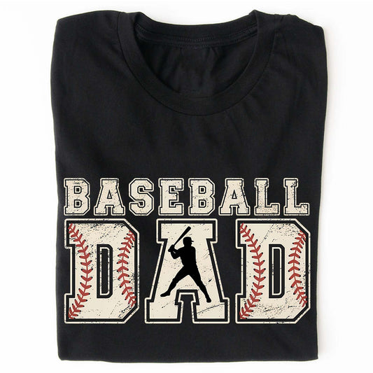 Baseball Dad Shirt | Sporty Father Tee with Baseball Design | Father’s Day Gift for Baseball-Loving Dad or Coach Shirt 682251