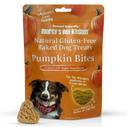 Marcy's Vegan Pumpkin Dog Biscuits 5oz 🎃