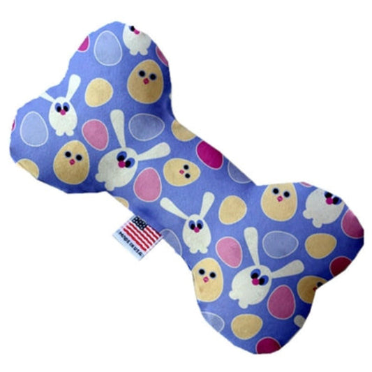 Easter Chicks and Bunnies Bone Dog Toy - 3 Sizes