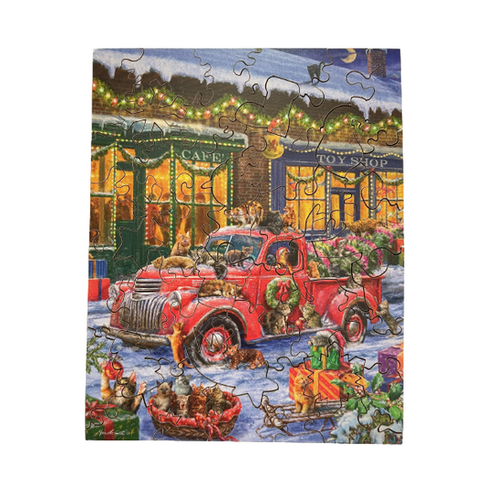 Magic Time 40 Piece Mini Wooden Jigsaw Puzzle Geek Toys