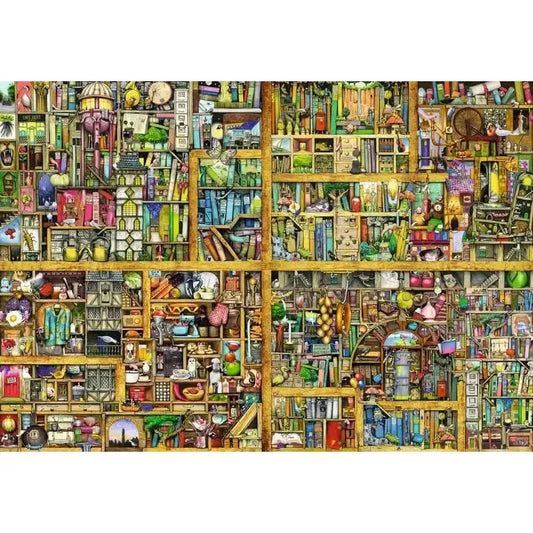 Magical Bookcase 18000 Piece Jigsaw Puzzle Ravensburger