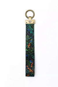Magical Fern Forest Wristlet Keychain