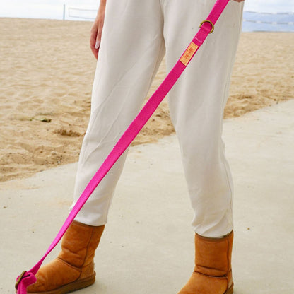 Dog Leash Hemp Cotton Sustainable Blue 🦮 - Dog Leash & Collar Set - Tilley + Me