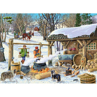 Maple Syrup Time 1000 Piece Jigsaw Puzzle VT Christmas