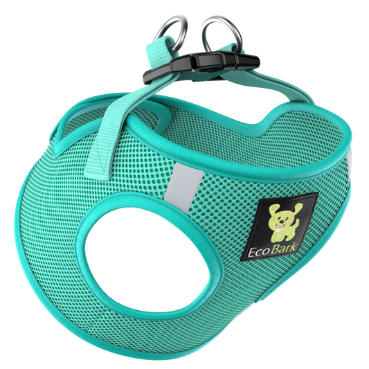 Purrfect Pet Kingdom EcoBark Step In Dog Harness - XXXS to Small Breeds- Reflecti (XXXS (2 to 3 lbs)) - Premium Dog Harnesses