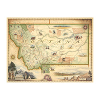 Montana 1000 Piece Jigsaw Puzzle Xplorer Maps