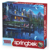 Moonlit Night 1000 Piece Jigsaw Puzzle Springbok