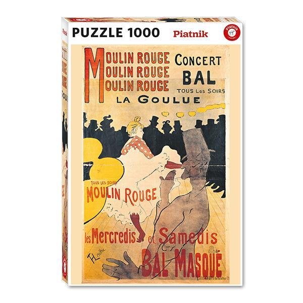 Moulin Rouge Poster 1000 Piece Jigsaw Puzzle Piatnik