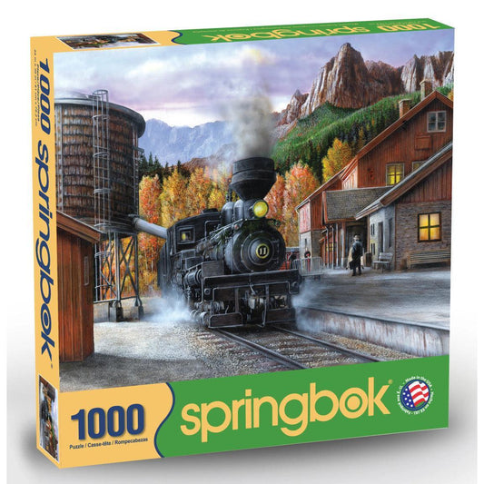 Mountain Express 1000 Piece Jigsaw Puzzle Springbok