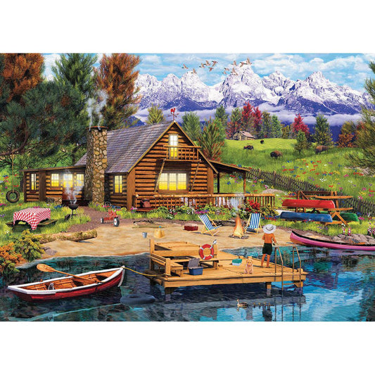Mountain Garden 1000 Piece Jigsaw Puzzle Eurographics