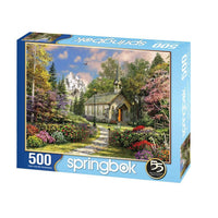 Mountain View Chapel 500 Piece Jigsaw Puzzle Springbok