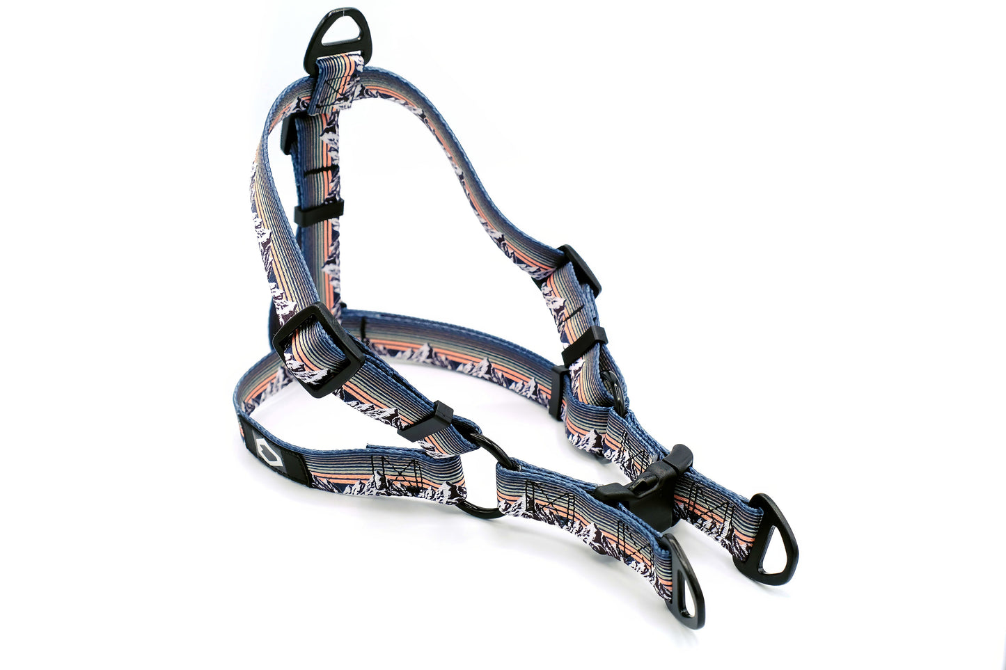 Outdoor Style Mountain Sunset Nylon Step In Dog Harness - Dog Harnesses - Euro - Dog Collars and Leads