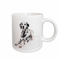 3dRose Florene Dog - Majestic Dalmation Portrait - Mugs (mug_49310)