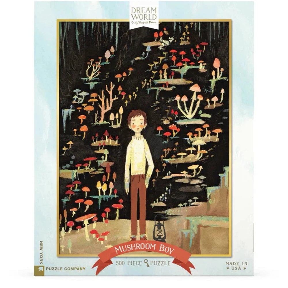 Mushroom Boy 500 Piece Jigsaw Puzzle NYPC