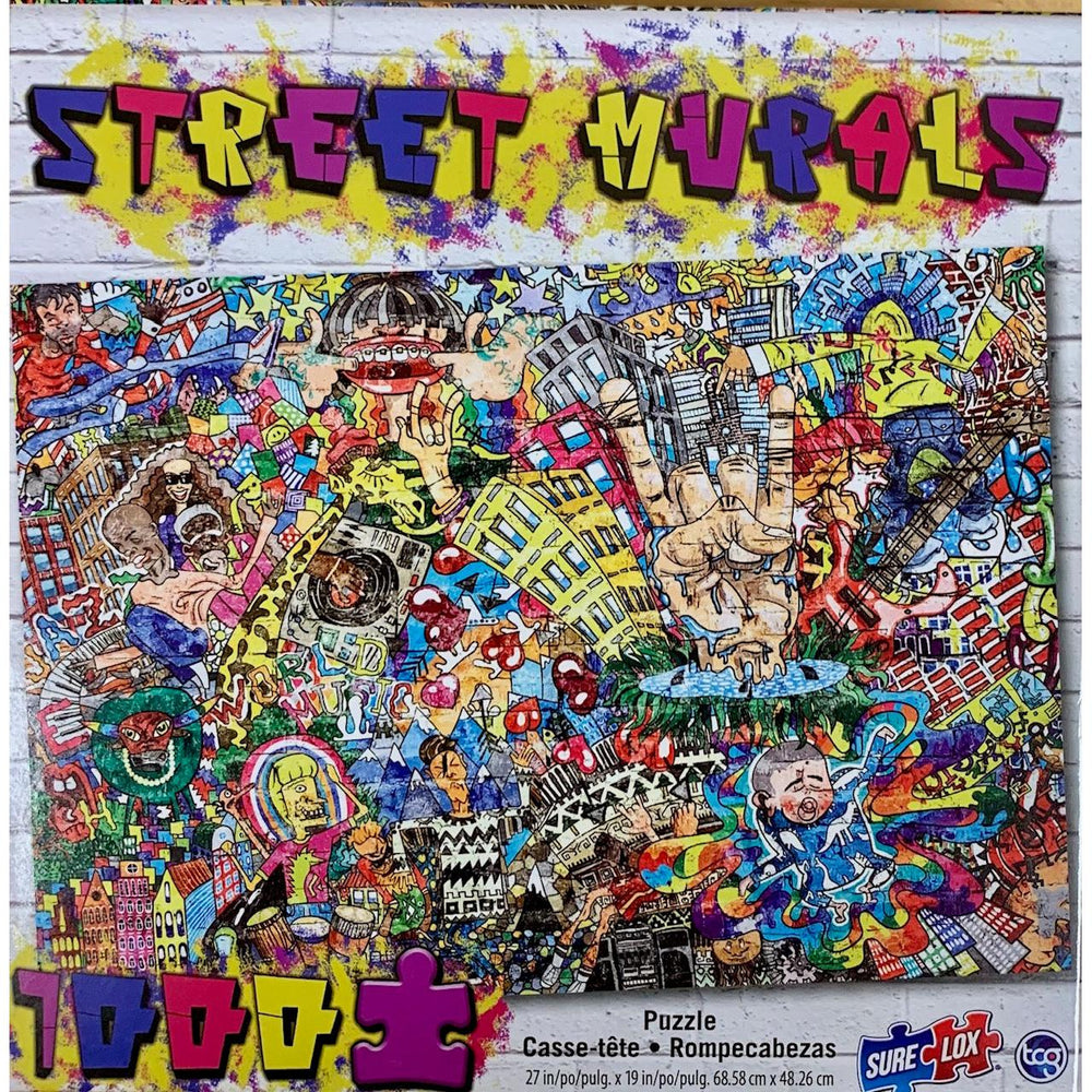 Musical Graffiti Street Murals 1000 Piece Jigsaw Puzzle Sure Lox