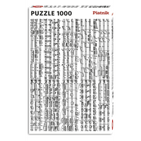 Musical Notes 1000 Piece Jigsaw Puzzle Piatnik