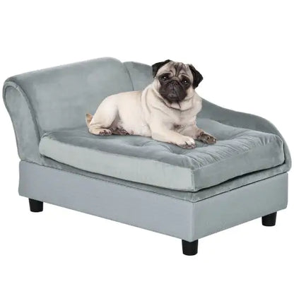 Luxury Small Dog Bed Hidden Storage Compartment 🛏️
