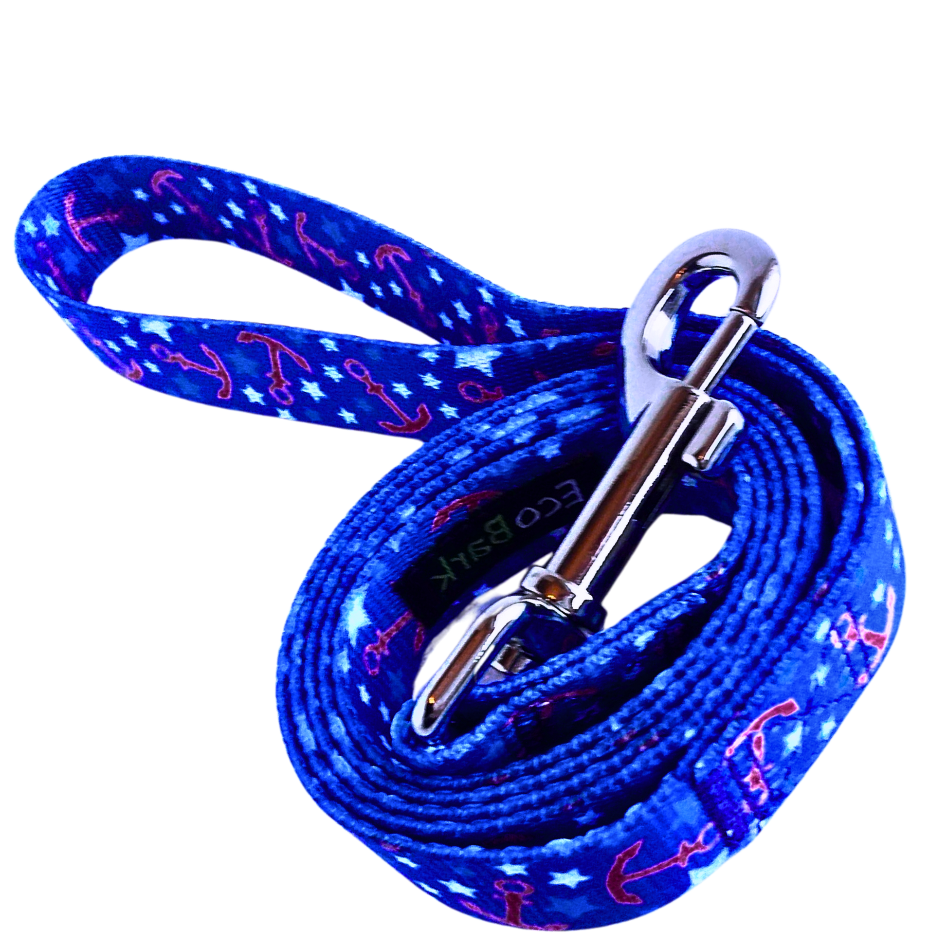 Dog Leash EcoBark Nautical Leash-Padded Comfort Grip Leash - main product image for dog leash