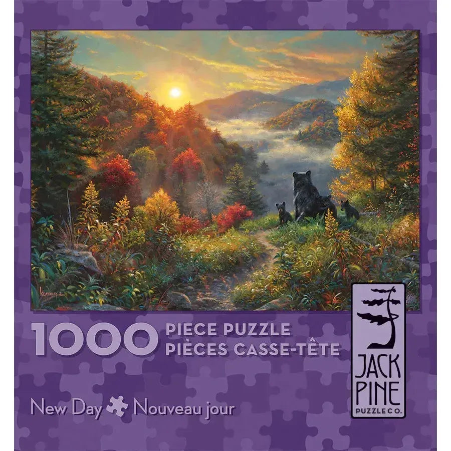 New Day 1000 Piece Jigsaw Puzzle Jack Pine