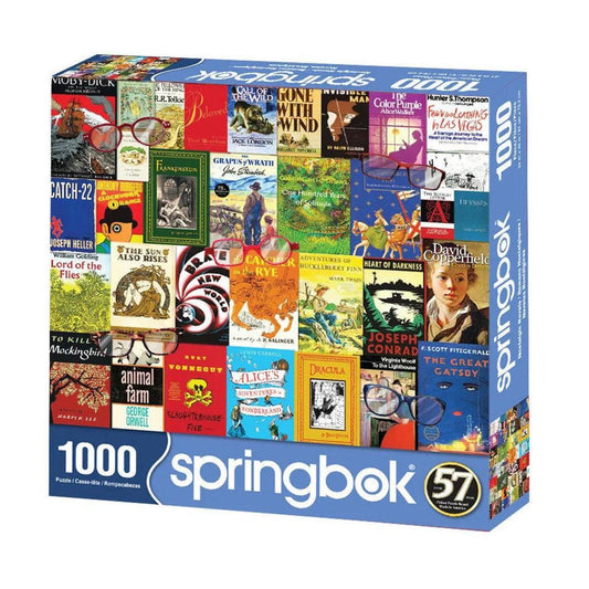 Nostalgic Novels 1000 Piece Jigsaw Puzzle Springbok