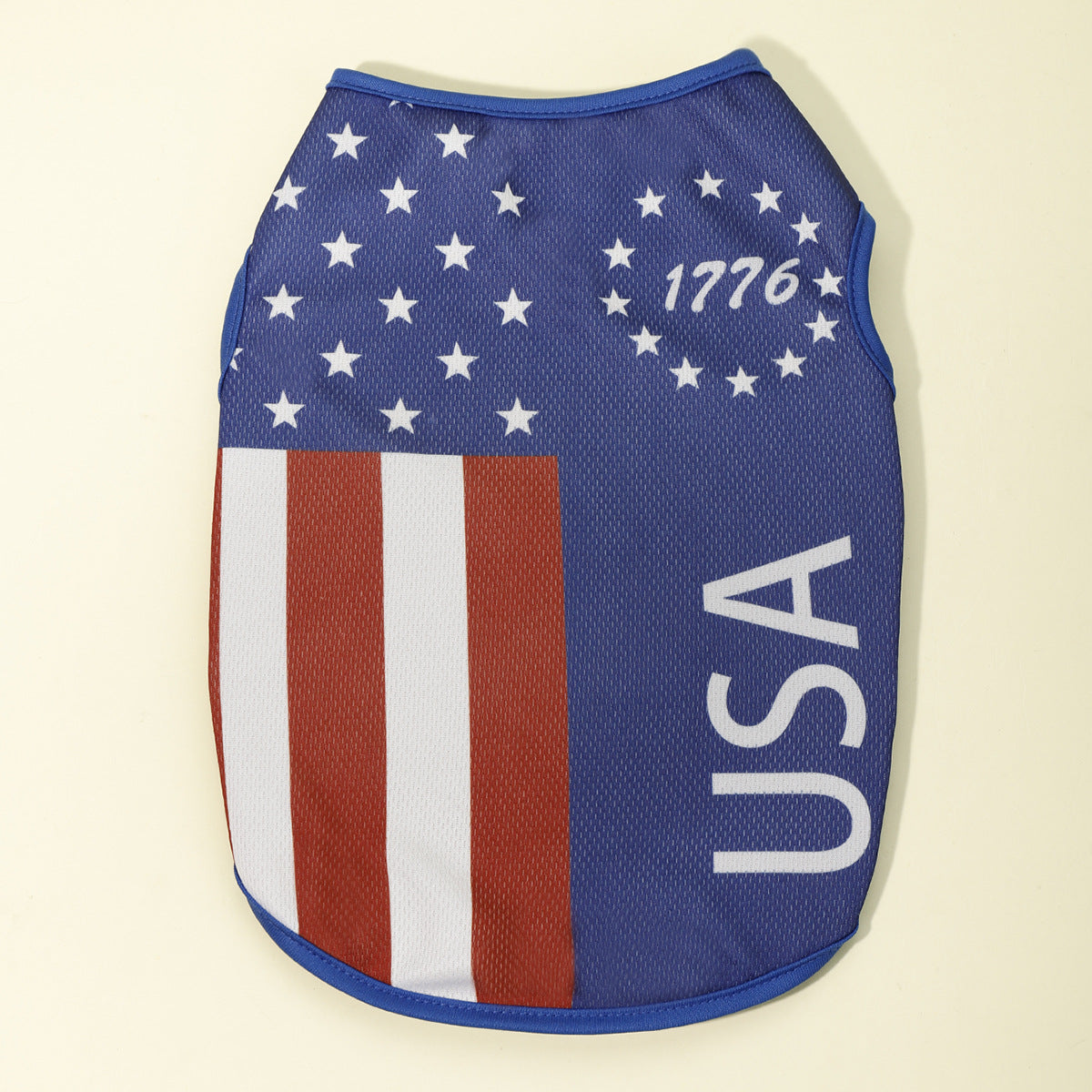 USA Patriotic Dog Tank – Lightweight & Breathable Summer Tee