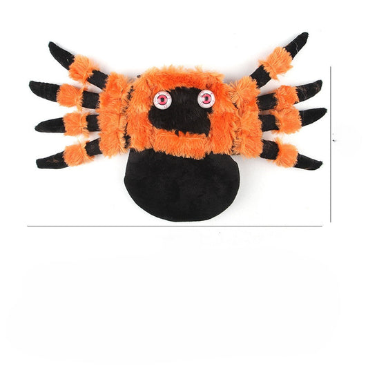 Dog & Cat Fuzzy Spider Costume with Plush Legs