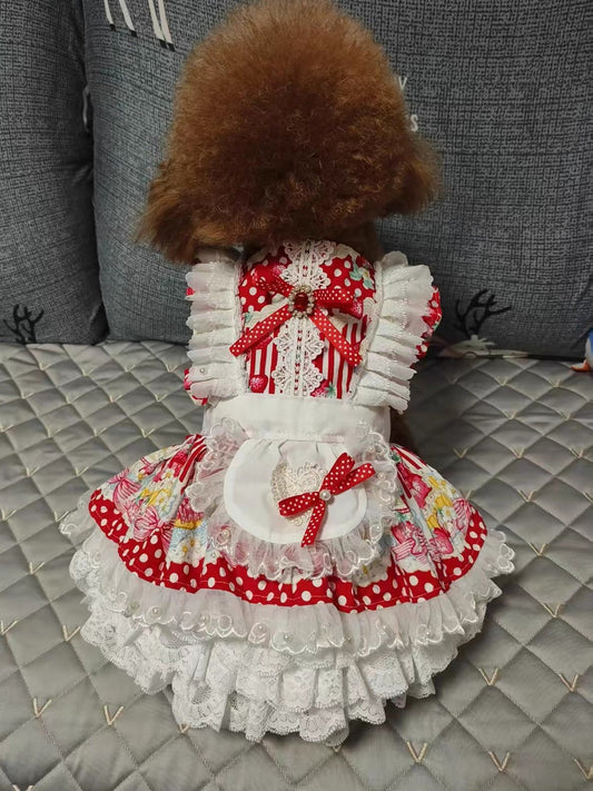 Handmade Sweet Lolita Pet Dress - Purrfect Pet Kingdom