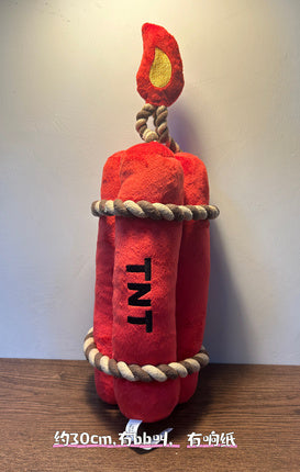 Dog toy TNT Bomb