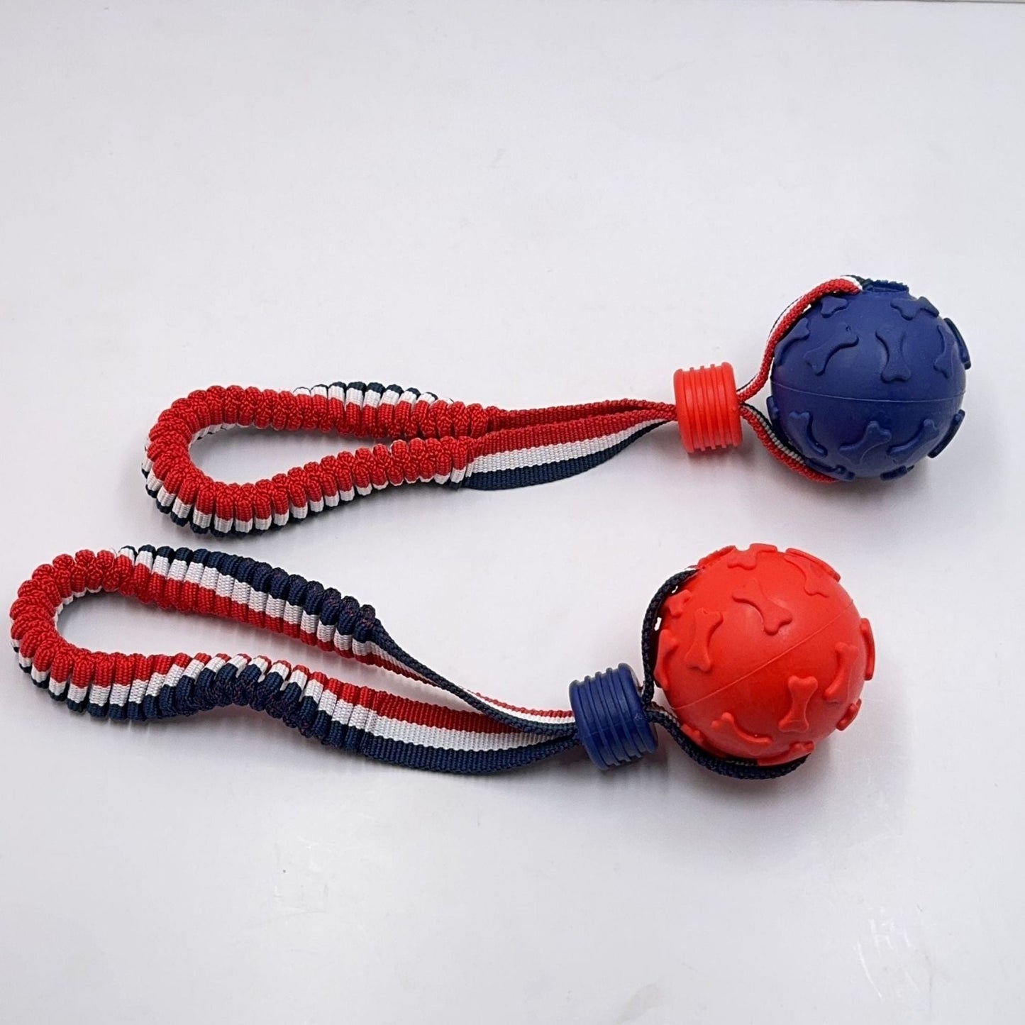 Dog Toy Tug Ball with Handle