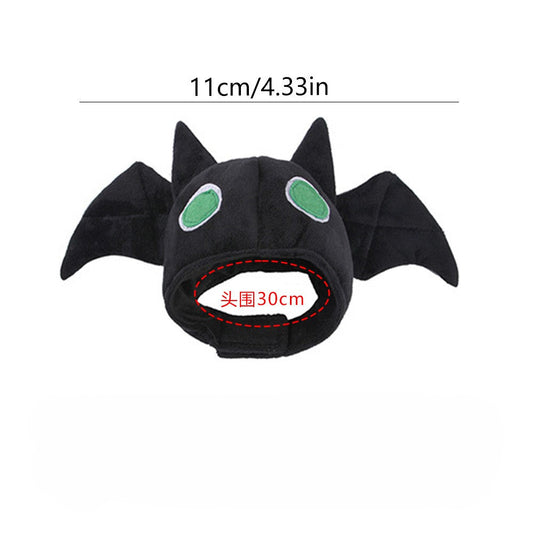 Dog & Cat Bat Wing Plush Hood with Stretch Opening