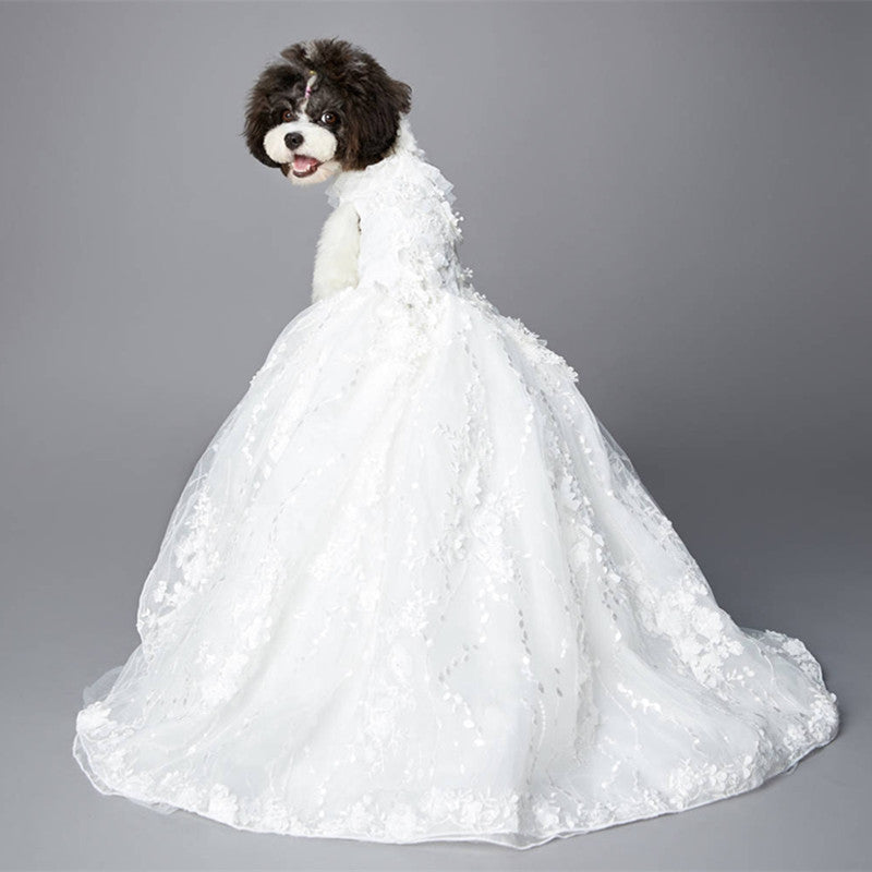 Princess Wedding Dress Dog Ball Gown - Jane's Pet Boutique