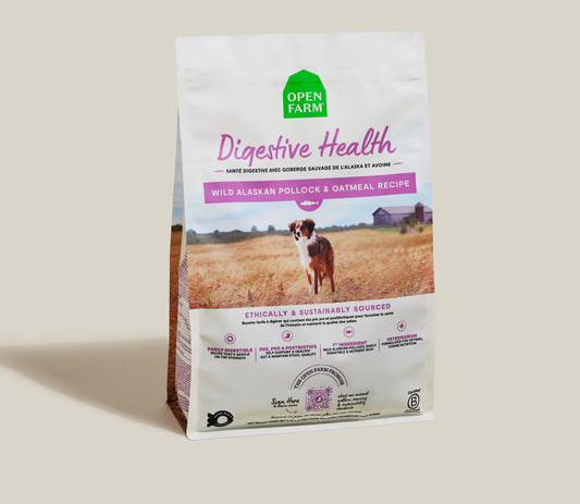 Open Farm Pollock & Oatmeal Digestive Health Dry Dog Food
