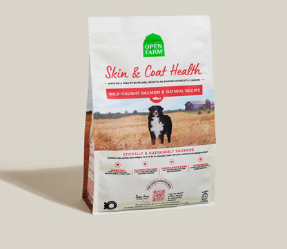 Open Farm Salmon and Oatmeal Dry Dog Food for Skin and Coat
