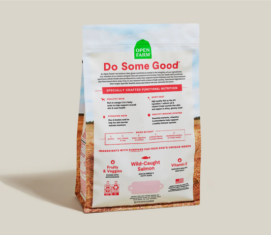 Open Farm Salmon and Oatmeal Dry Dog Food for Skin and Coat