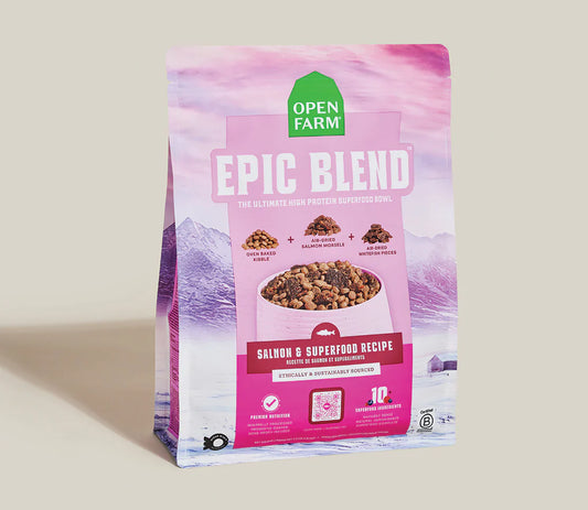 Open Farm Epic Blend Salmon and Superfood Dry Dog Food 20lb