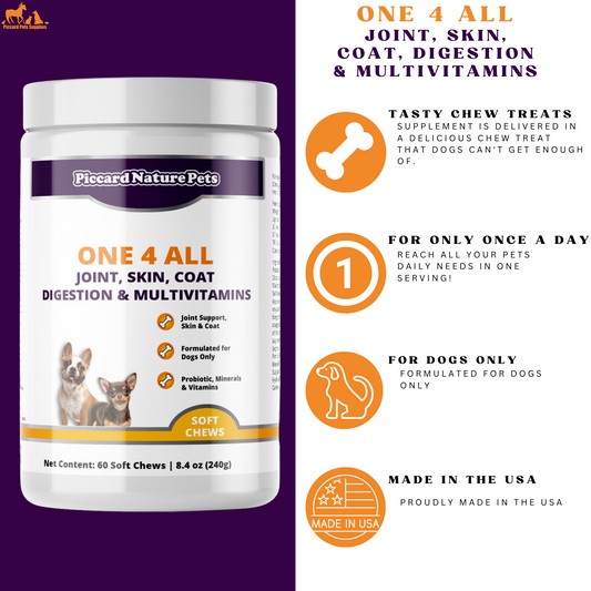 Joint Health-One 4 All Multivitamin & Joint Soft Chews 60ct
