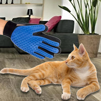 Pet Grooming Gloves Dog Brush Mitt Deshedding Hair Removal