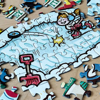 Old Time Hockey "Something's Amiss!" 1000 Piece Jigsaw Puzzle PuzzleTwist